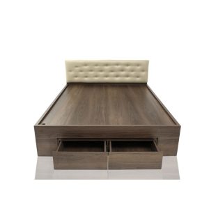 Giường ngủ gỗ MDF bọc nệm 3