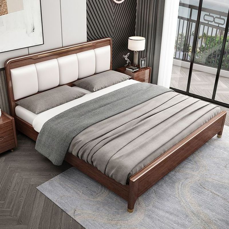 Giường ngủ gỗ MDF bọc nệm 6