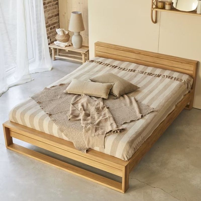Giường ngủ gỗ MDF phủ Melamine 9