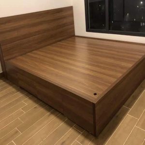 Giường ngủ gỗ MDF phủ Melamine 4