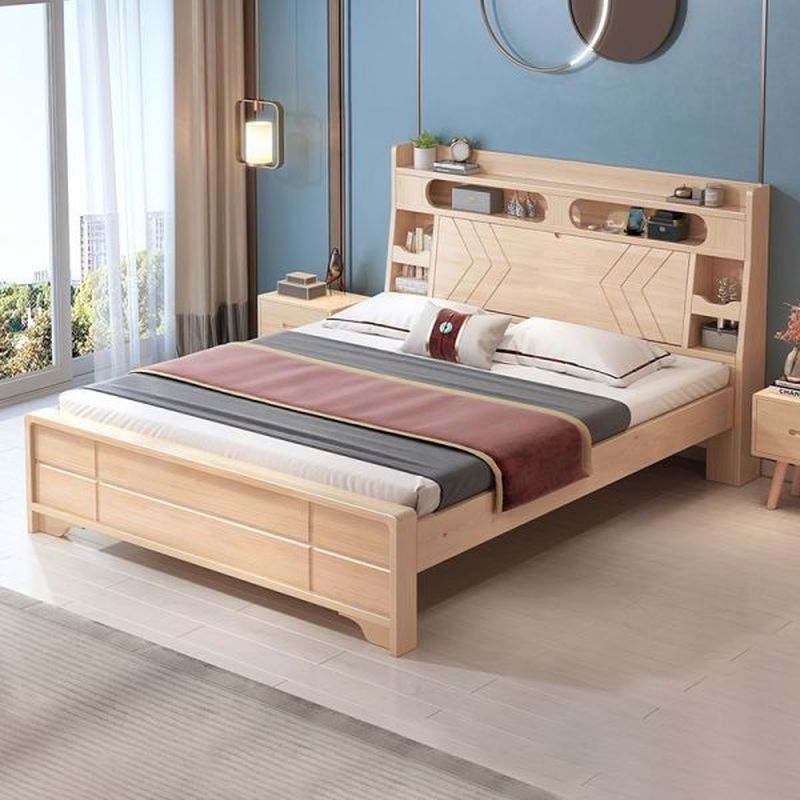 Giường ngủ gỗ Pơ Mu 7