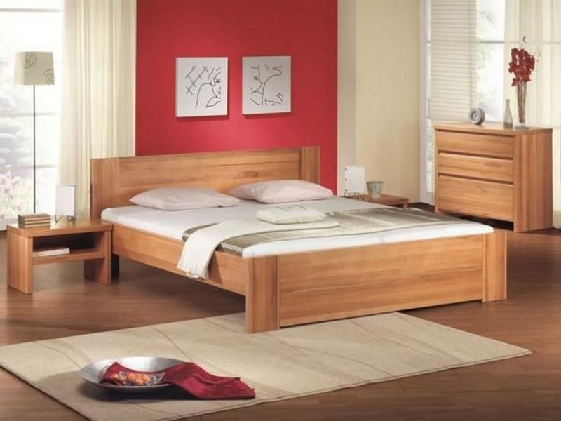 Giường ngủ gỗ nguyên khối 10