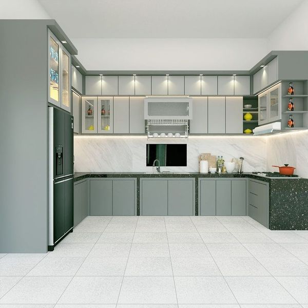Tủ bếp nhựa ở Hưng Yên 5