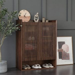Tủ giày phòng khách gỗ MDF 1