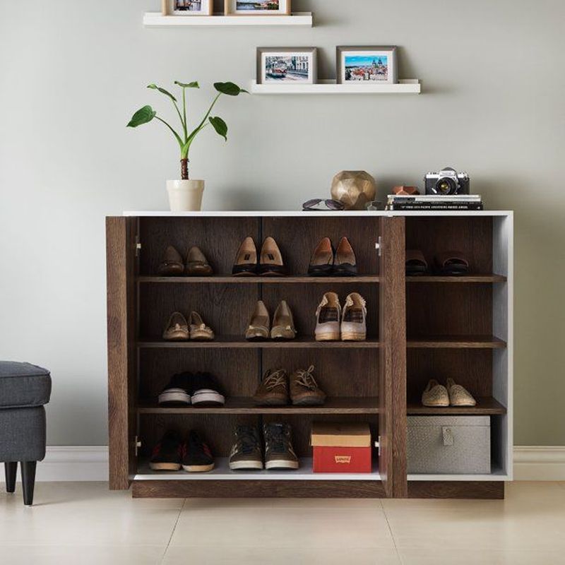 Tủ giày phòng khách gỗ MDF 10