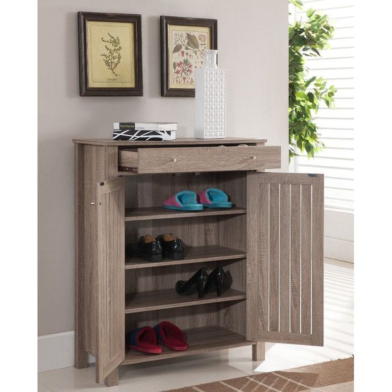 Tủ giày phòng khách gỗ MDF 9