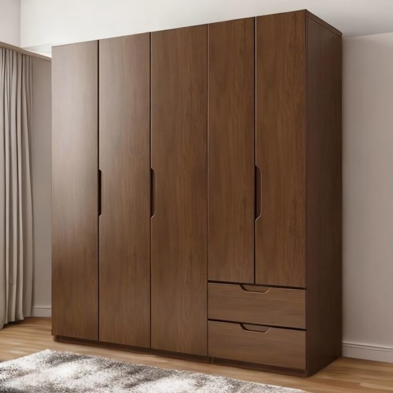 Tủ quần áo gỗ óc chó 6