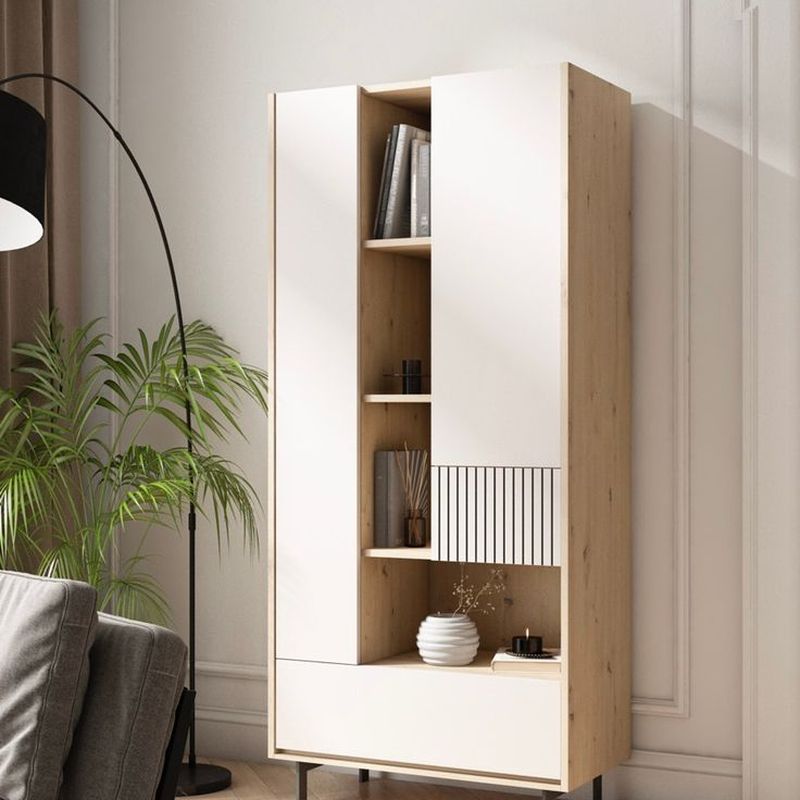 Tủ trưng bày gỗ MDF thiết kế theo yêu cầu 16