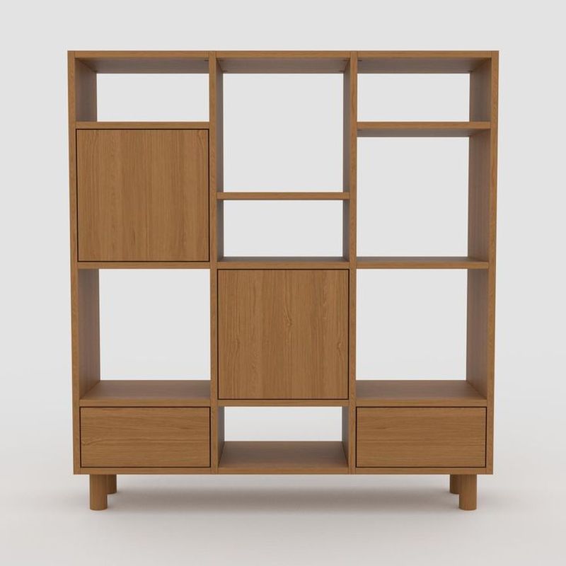 Tủ trưng bày gỗ MDF thiết kế theo yêu cầu 9