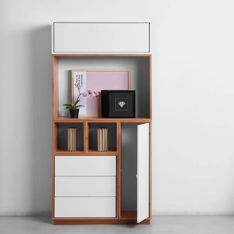 Tủ trưng bày gỗ MDF thiết kế theo yêu cầu 6