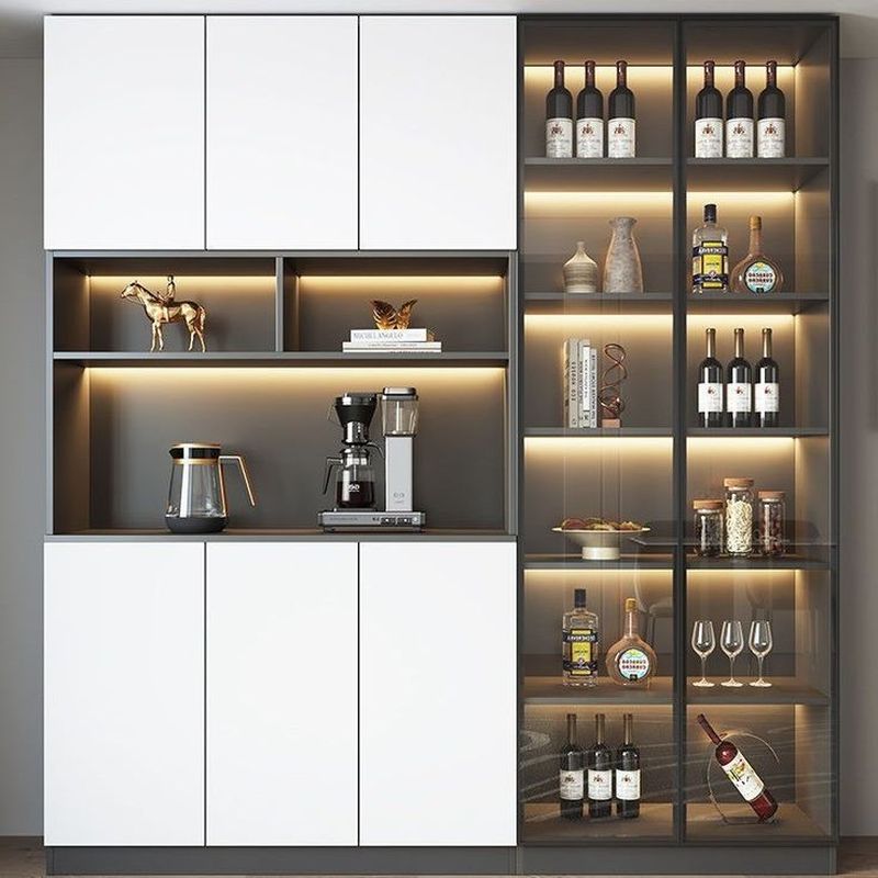 Tủ trưng bày kết hợp tủ rượu 11