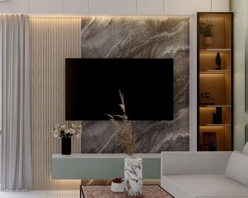Tủ trưng bày kết hợp tủ rượu 6