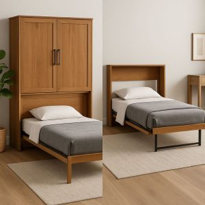 Giường gấp gỗ