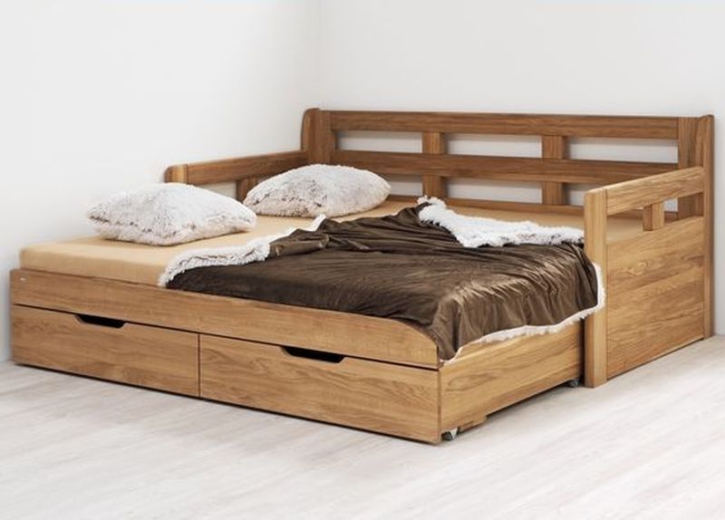 Giường gấp gỗ 4