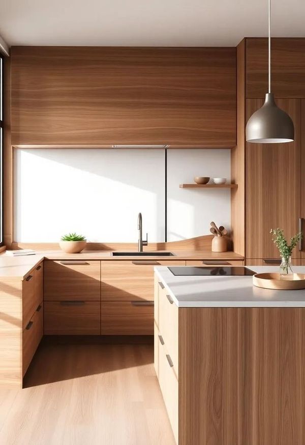tủ bếp gỗ tự nhiên 11