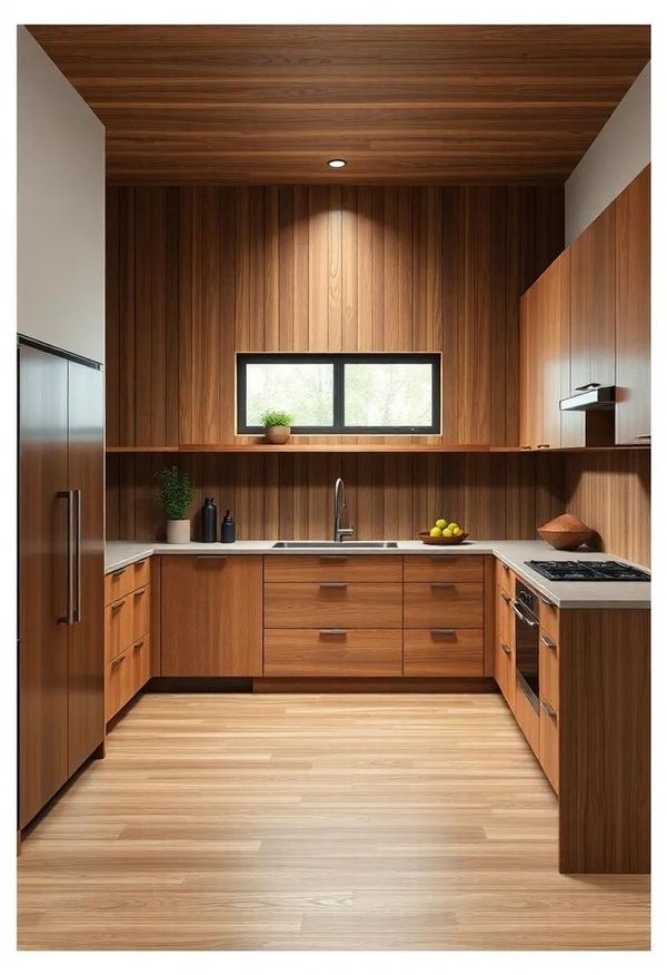 tủ bếp gỗ tự nhiên 13