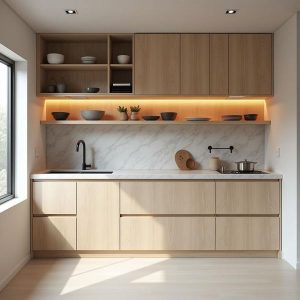 Tủ bếp nhựa đặc Pima 3