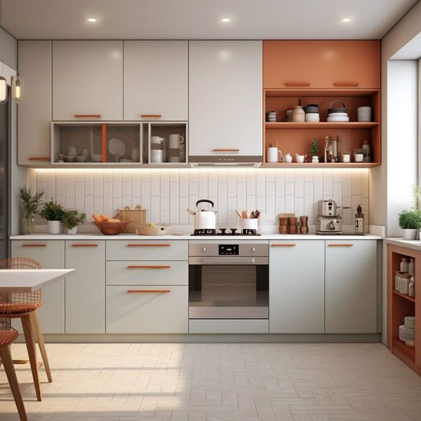 Tủ bếp nhựa đặc Pima 15